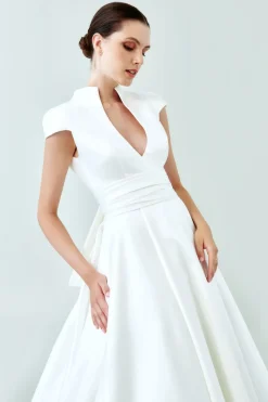 Abito da Sposa Diana in Misto Seta