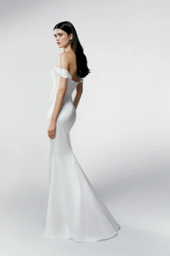 Abito da Sposa Gemma con sopragonna