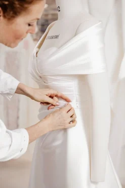 Abito da Sposa Gemma con sopragonna