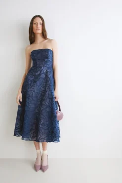 Abito Midi in Organza