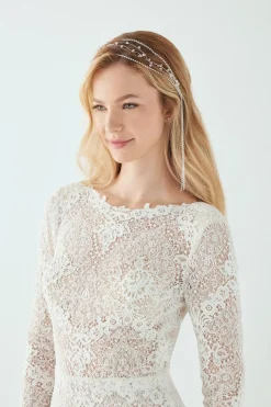 Accessorio capelli cerchietto con strass