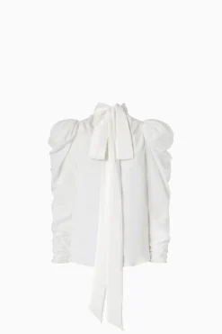 Blusa con fiocco