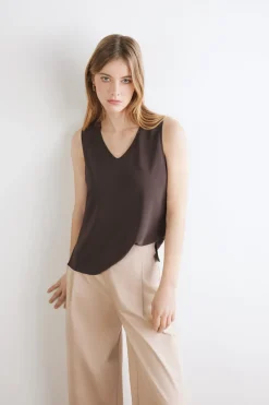 Blusa Senza Maniche