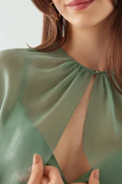 Bolero in chiffon