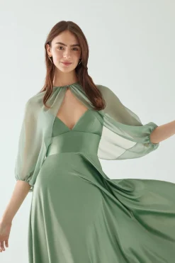 Bolero in chiffon