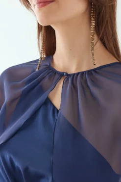 Bolero in chiffon