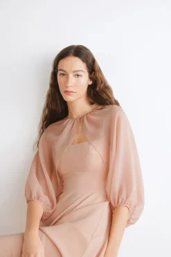 Bolero in chiffon