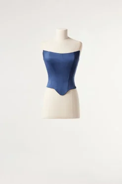 Bustier in raso