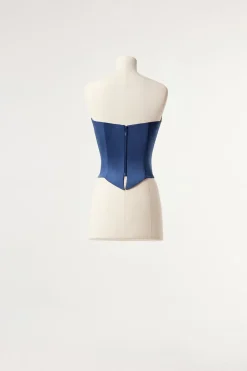Bustier in raso