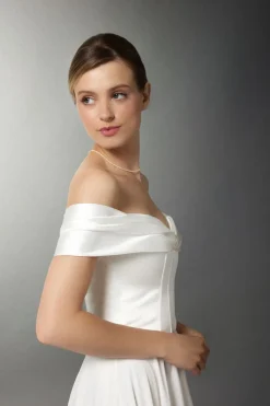 Bustier in raso lucido