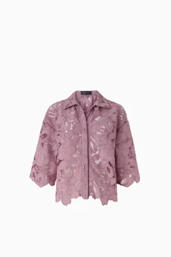 Camicia Crop Macrame