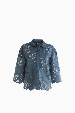 Camicia Crop Macrame