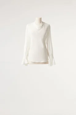 Camicia in georgette