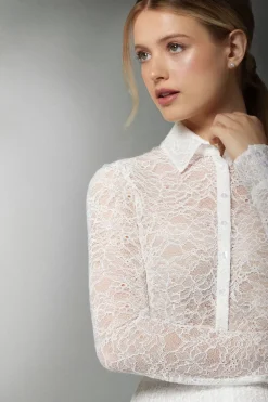 Camicia in pizzo