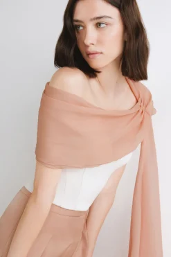 Collo in chiffon