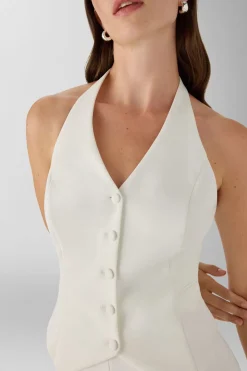 Gilet in crepe