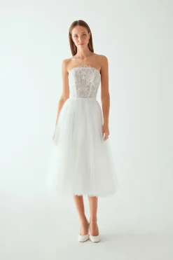 Gonna a ruota in tulle