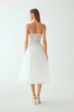 Gonna a ruota in tulle