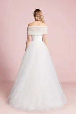 Gonna in tulle e glitter