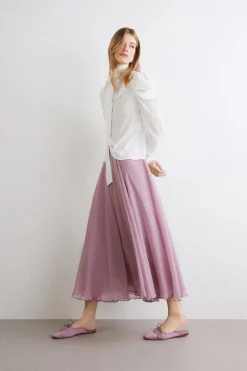 Gonna Midi in Chiffon