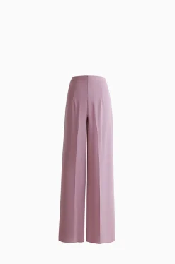 Pantaloni ampi con pences