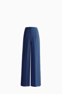 Pantaloni ampi con pences