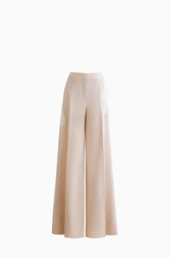 Pantaloni ricamati