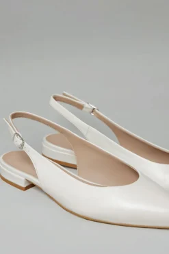 Scarpa Slingback Bassa in pelle