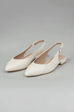 Scarpa Slingback Bassa in pelle