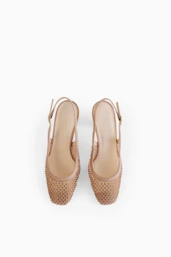 Slingback con strass