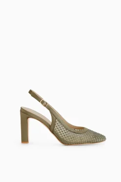 Slingback con strass