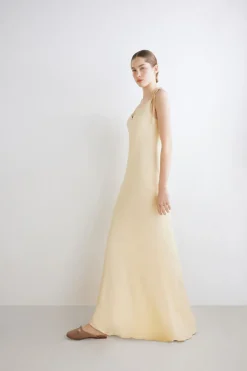 Vestito Lungo Felce